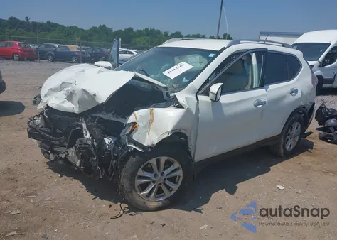 2016 Nissan Rogue Sv from USA, damaged, VIN KNMAT2MV0GP714595